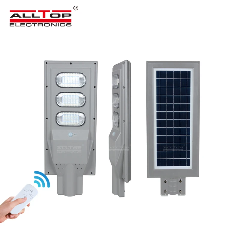 ALLTOP Road Ip65 Outdoor Waterproof Street Lamp 30w 60w 70w 90w 120w 150w Motion Sensor Solar Led Street Light