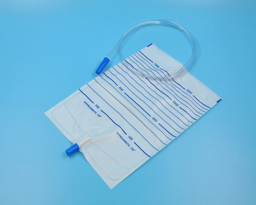 Manufacturer economic simple Urine collection Bag urine drainage Catheter Bag 2000ml
