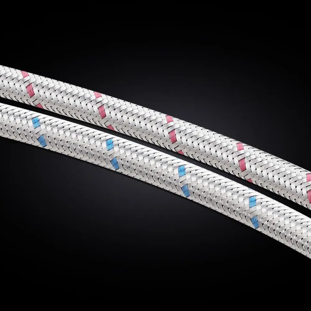 Китайский производитель шланг из нержавеющей стали с двойным замком 50 мм линия подачи воды для душа смесители гибкий