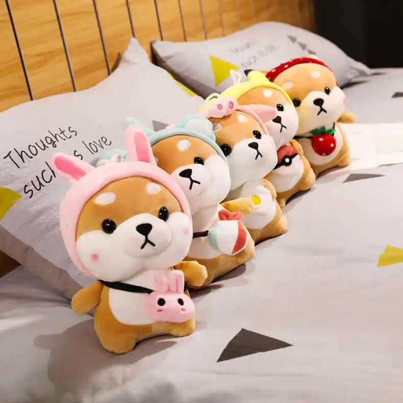 Doge Plush Toys Kawaii Shiba Inu Plush Doll Corgi Plush