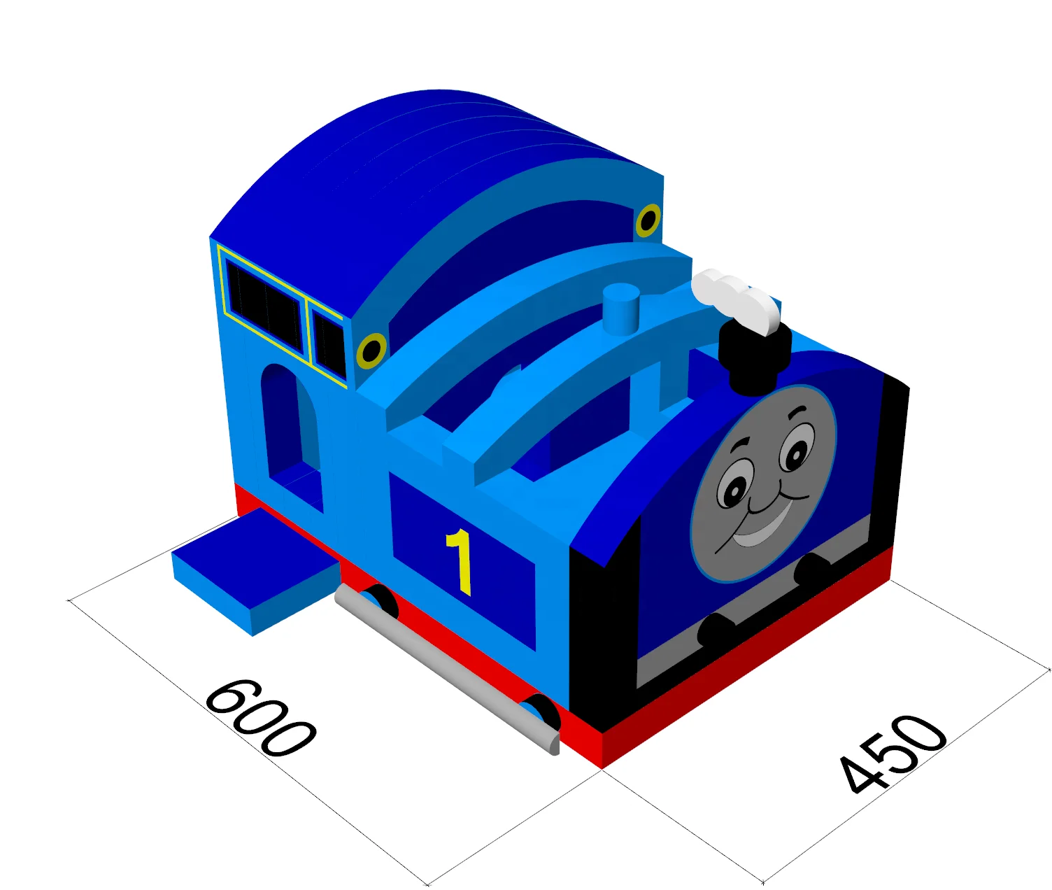 Thomas train bounce house inflatable inflatable bounce castle bouncing castle kids commercial