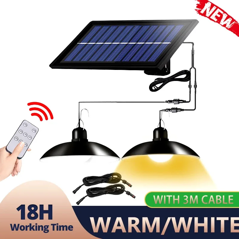 Hight Quanlituy Big Solar Panel Lamp Indoor Remote Control Solar Power Ceiling Light Modern Solar Led Ceiling Lamp