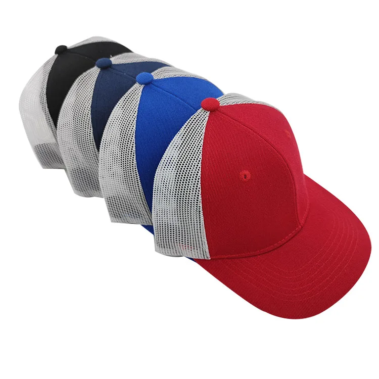 Высокое качество оптовая продажа кепки грузовика с застежкой пользовательская 3D вышивка сетчатая