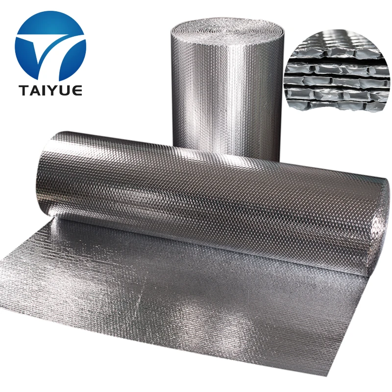 Reflective foil insulation with bubble aluminum foil roof insulation waterproof material