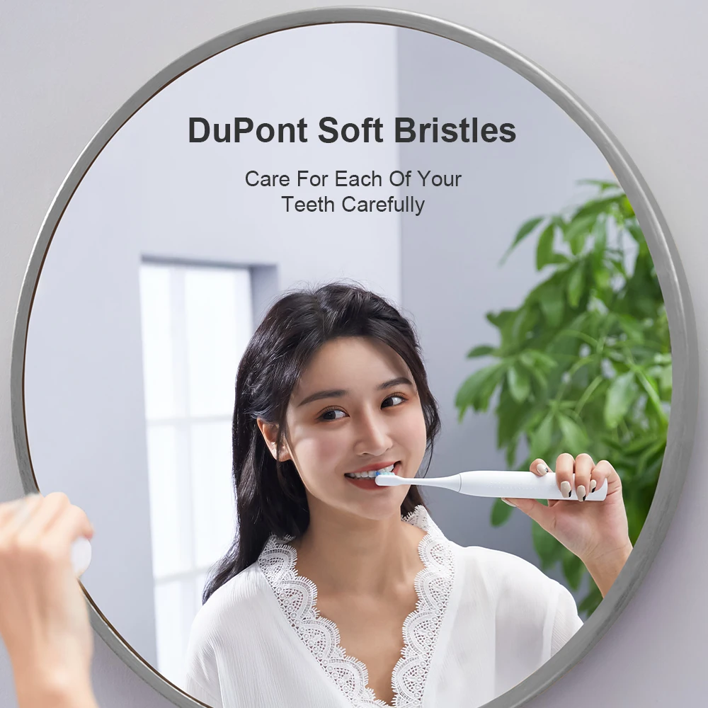 WHITOP Ultrasonic Automatic 4 Mode Powerful USB Rechargeable Electronic Electrical Sonic Electric Toothbrush