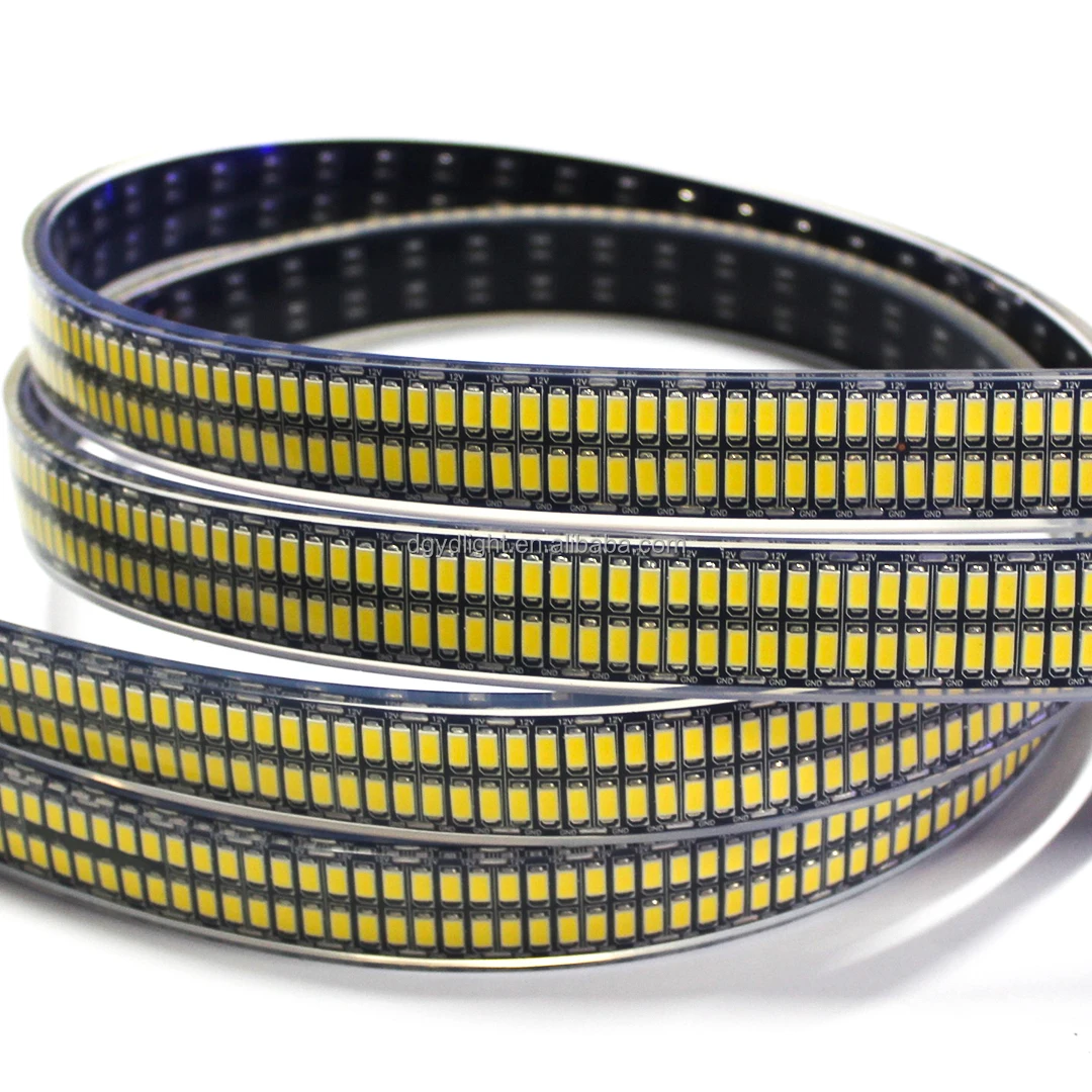 High Quality 130cm 12V Super bright double row 5730 White color LED Wheel Light Kit for universal car