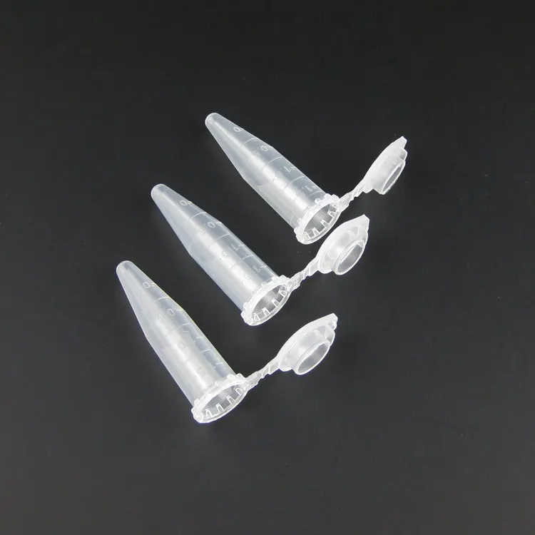 DNase RNase Free Plastic Single Micro Centrifuge  PCR Tube 1.5ml