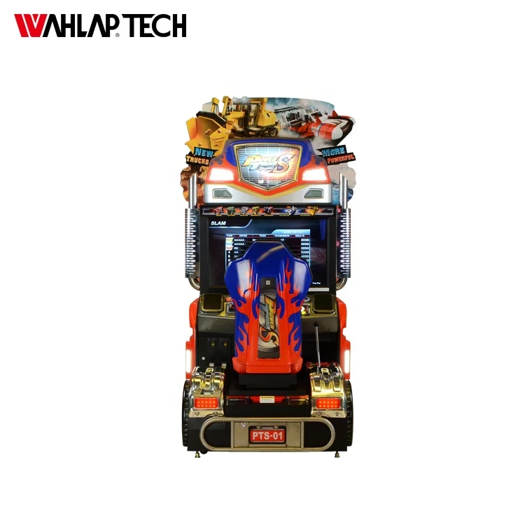 Coin operated car racing arcade game machine, driving car video games