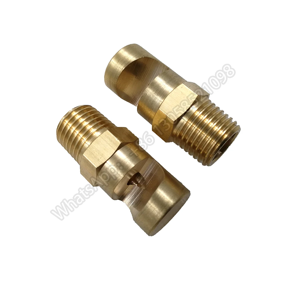 FY  Brass flat fan nozzle, deflection plate cleaning nozzle, wide Angle flat fan nozzle
