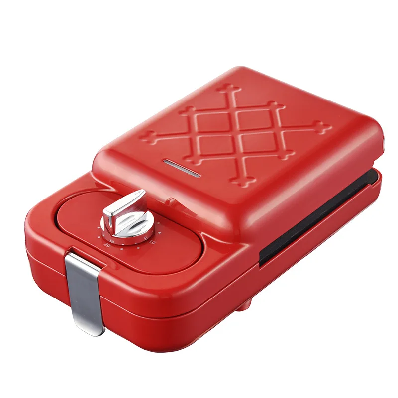 Waffle toast press toast breakfast machine home multi-functional double-sided heating sandwich machine