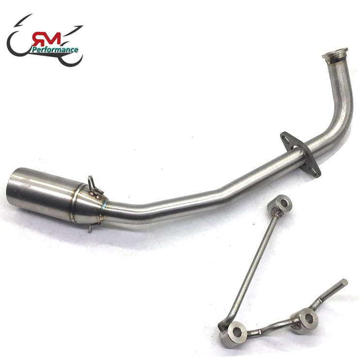 Escape Moto Motorcycle Exhaust Slip on Front Pipe Muffler Pitbike Full Systems ATV Modified For HONDA PCX 125 PCX 155