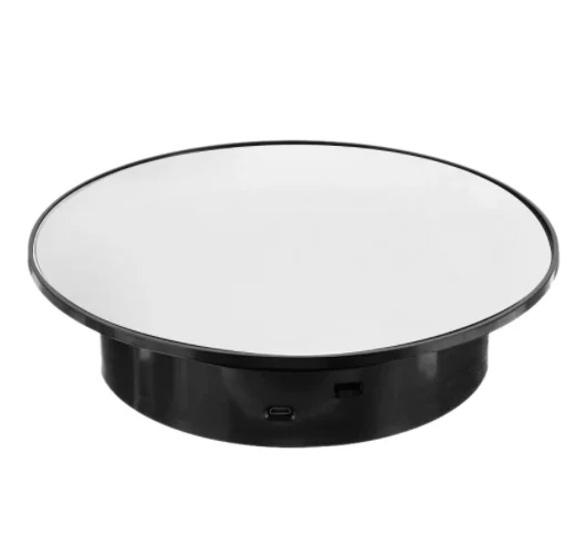 20cm electric turntable 360 degree rotating display panel product display electric base