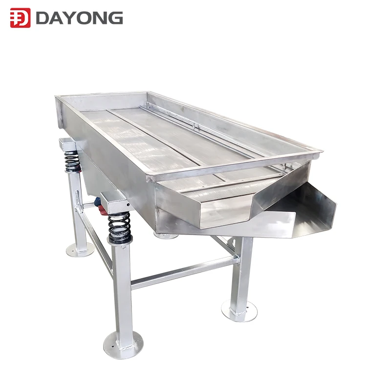 DY Series Large Capacity Crop Powder Granules Linear Vibrating Screen