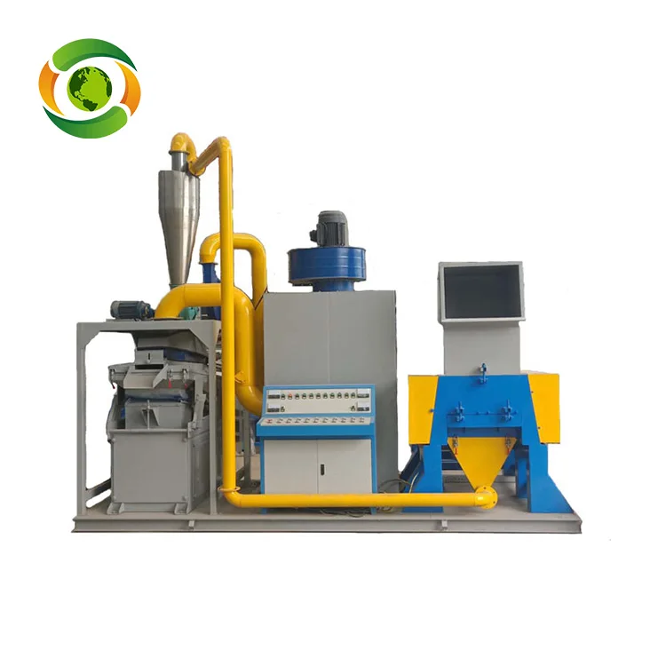 Nice Price Copper Wire Shredder Machine Separate Copper PVC Copper Wire Recycling Machine For Sale