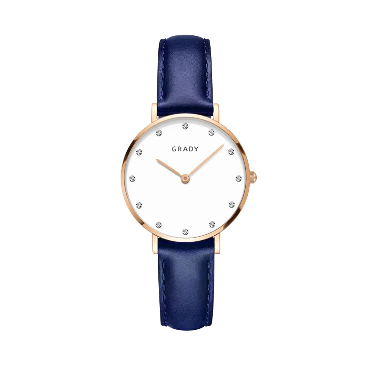 Luxury wrist watch for women designer popular brands waterproof quartz watches set for ladies