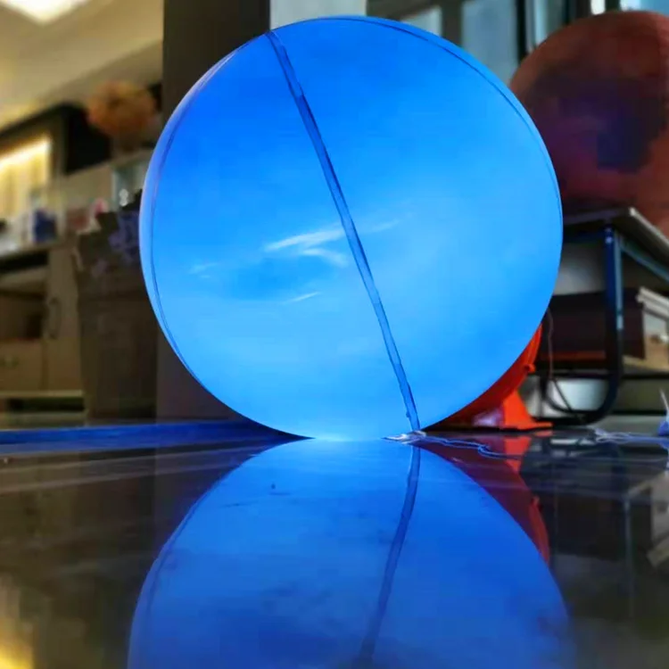 inflatable LED lighting planet balloon for party decoration