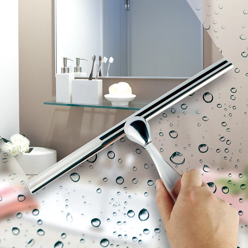 No Drilling Squeegee incl Metal Suction Hook