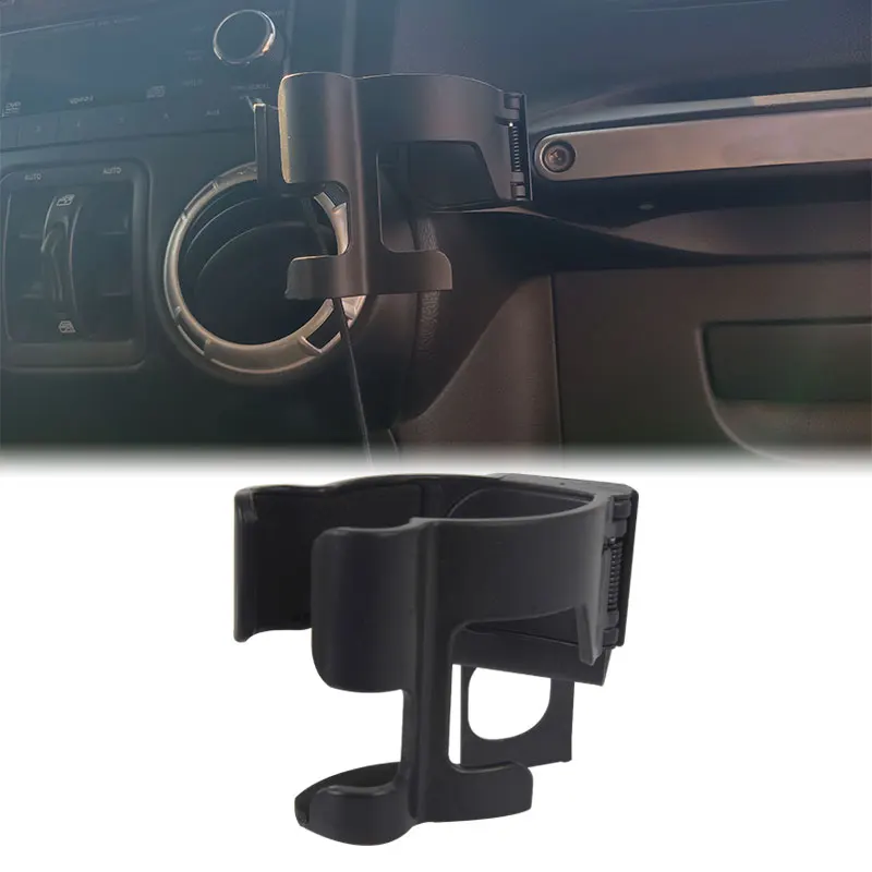 Multi-Function Drink Cup Phone Holder 2 in 1 Bolt-on Stand Bracket Organizer for Jeep Wrangler JL 2018 2019