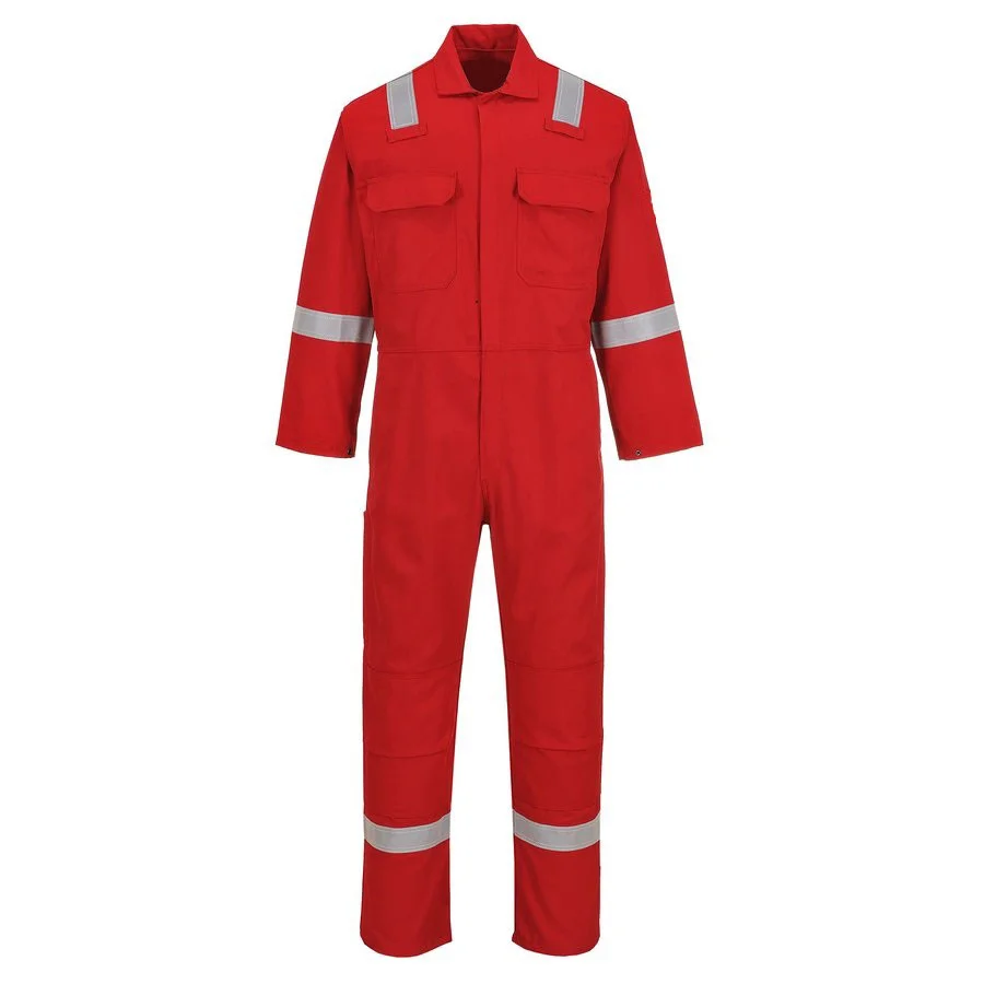 Construction Coverall Cotton Flame Retardant Overalls Flame-resistant Lightweight Coverall