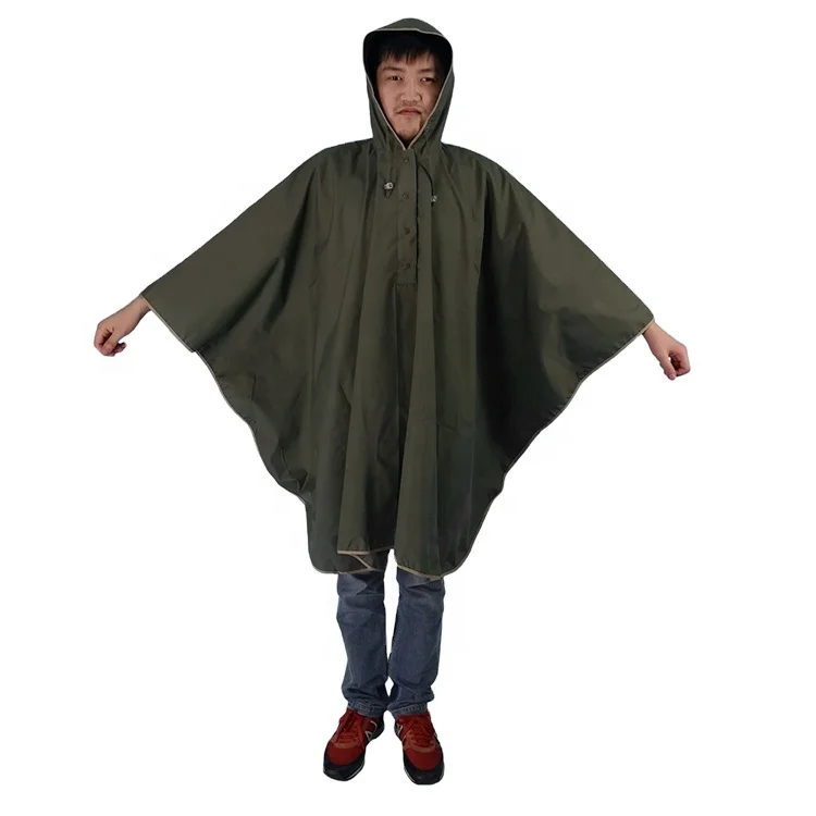 
Tik Tok and amazon Promotion Cheap Adult Poncho rain coat 