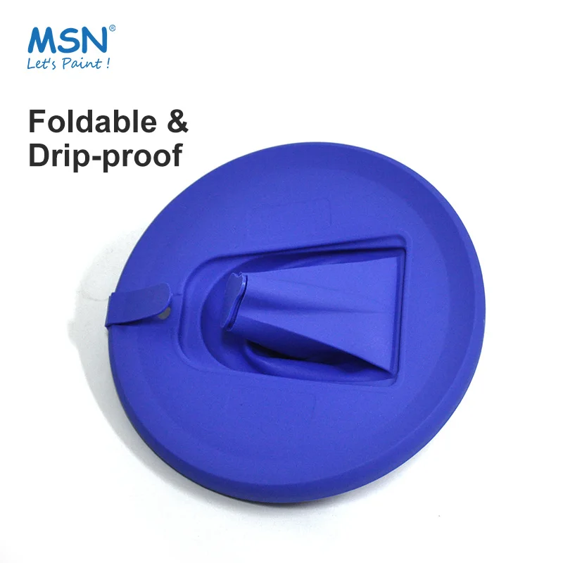 new style professional high grade customize plastic cover can lid Easy-Pour paint can lid tin paint can lid