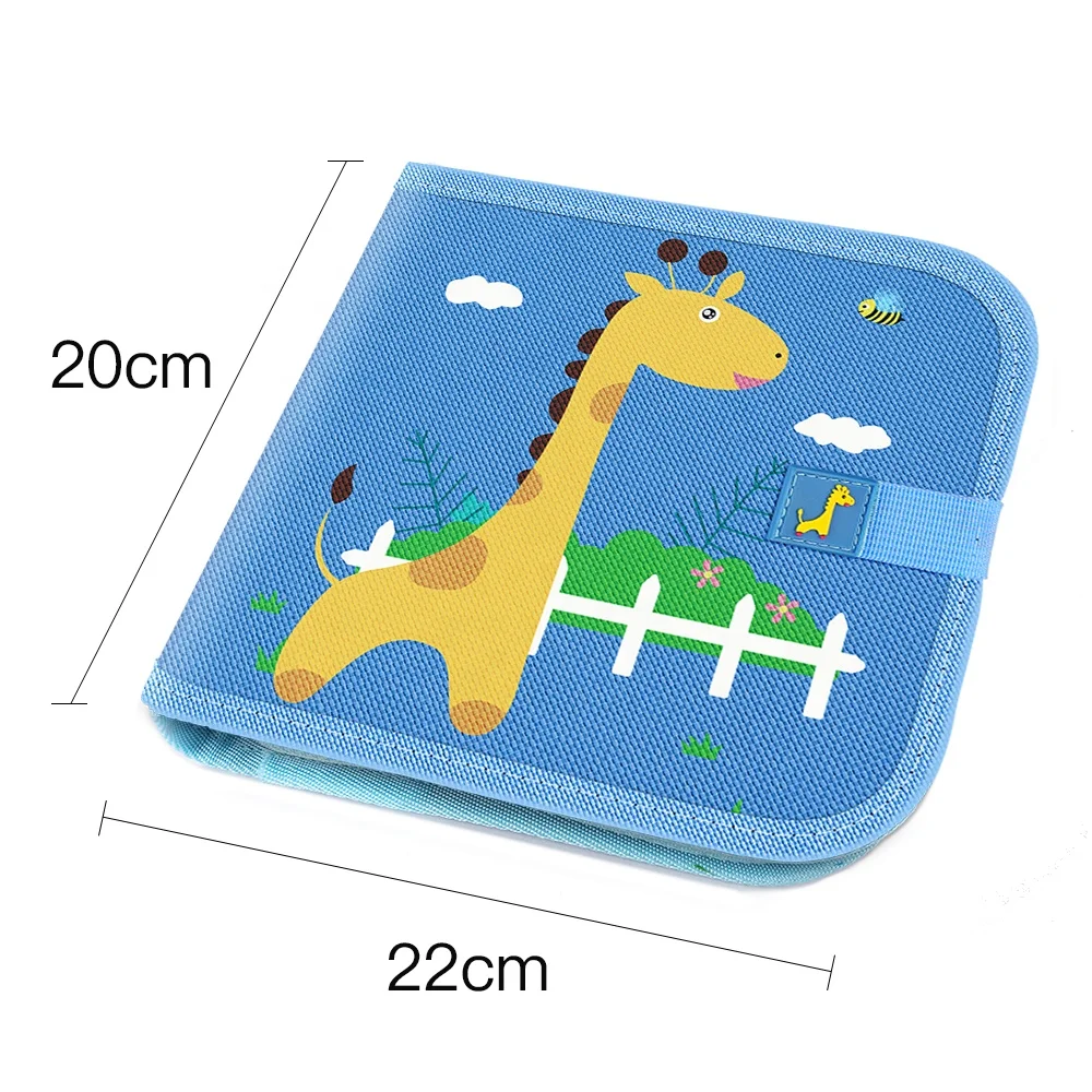 
Hot sale with good quailty portable board of 20 pages reusable kid children painting drawing book for doodle and graffiti 