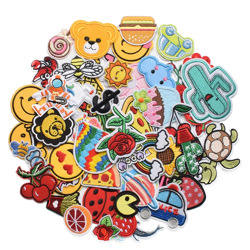 Reliable and Cheap Chenille Patches Custom Embroidery Patch Sewing Machine Low Price Embroidered Patch