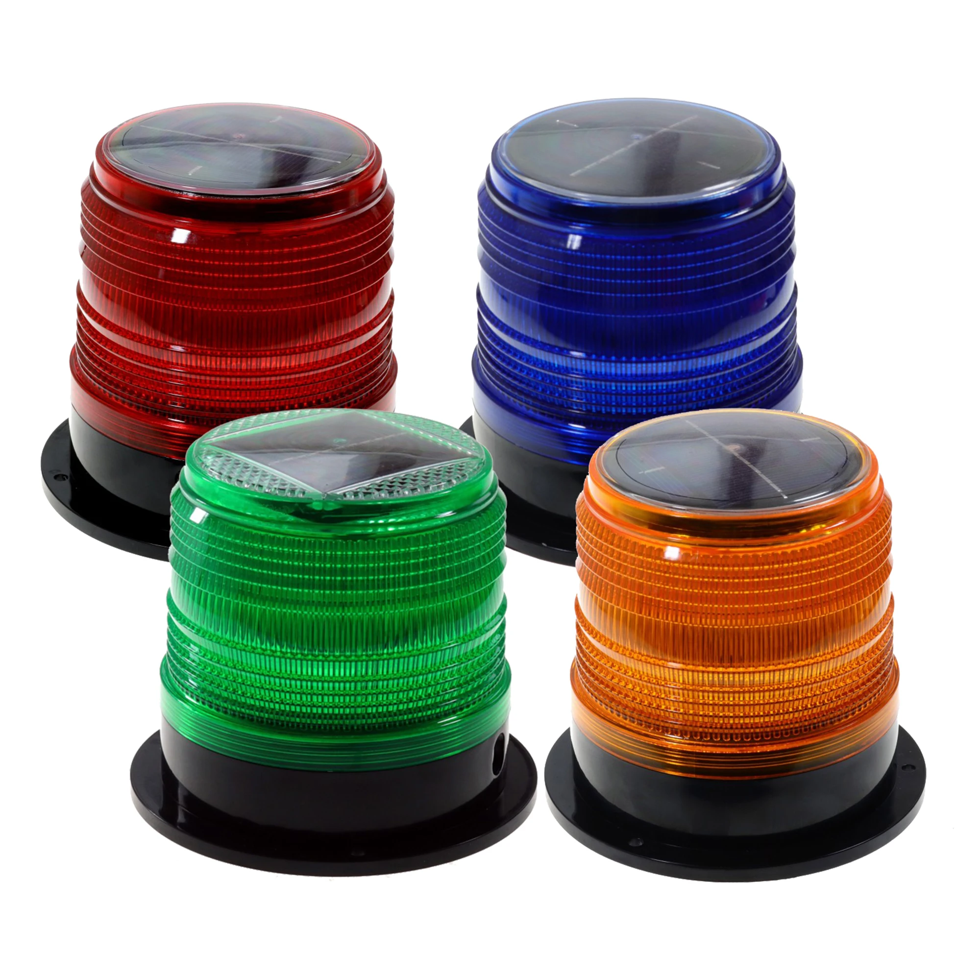 3 in 1 Multi-function Solar Battery Powered LED Strobe Warning Safety Obstacle Aviation Aircraft Obstruction Marker Light