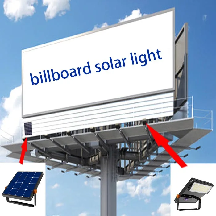 high quality Solar Reflector Light billboards Flood Light Waterproof 30W 40W 50W 60W outdoor solar flood light