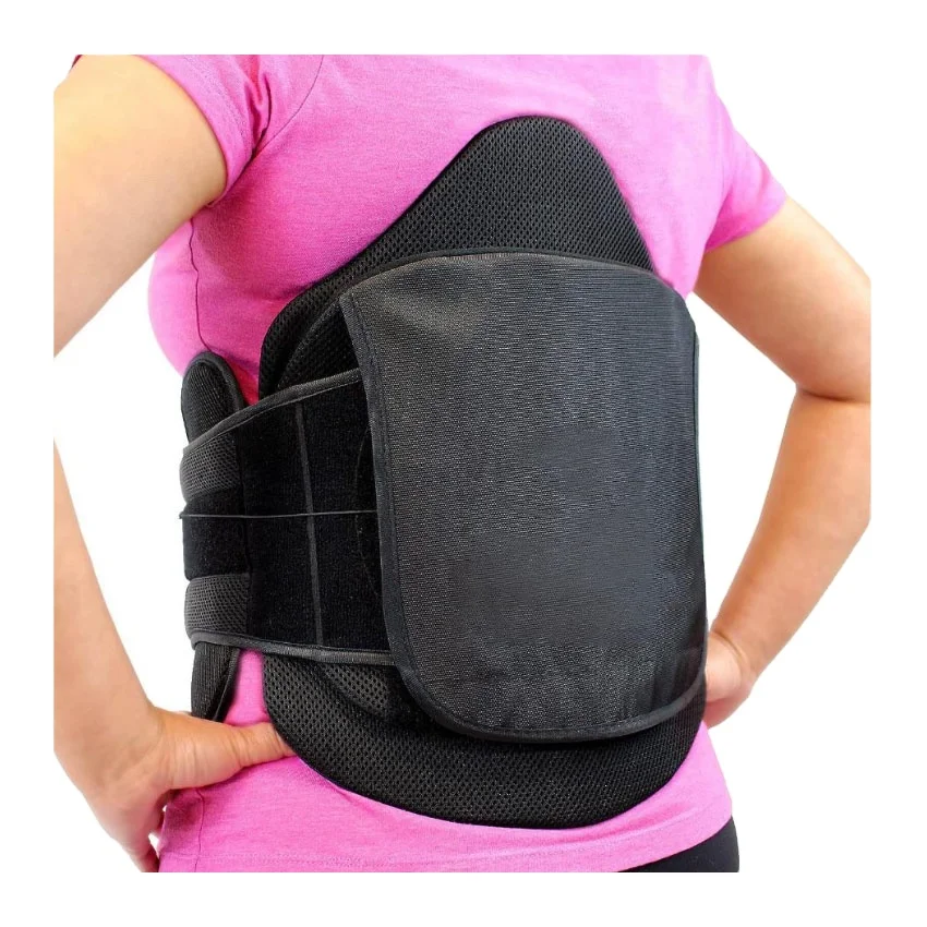 2024 Adjustable Lumbar Support Belt Nylon LSO Waist Brace for Effective Pain Relief and Rehabilitation Orthosis
