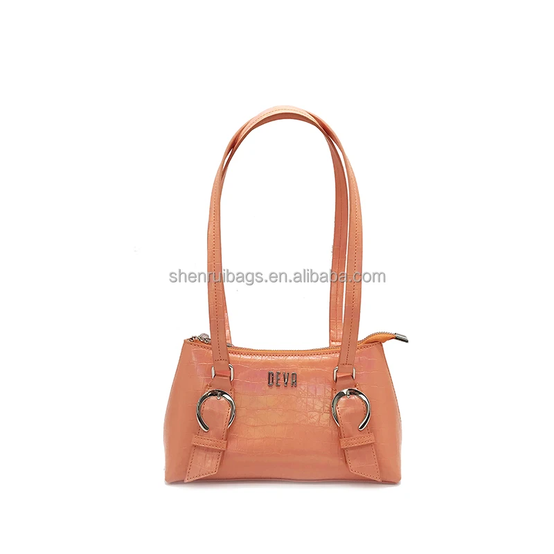 PU Leather Crocodile Purses And Alligator Handbags Female For Women