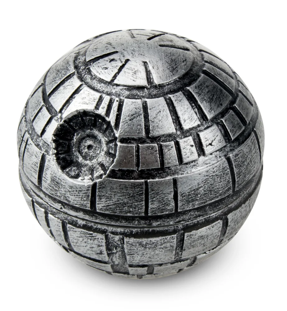 Smoking Accessories Death Star Grinder Herb Spice Tobacco Grinder Tool With Pollen Catcher