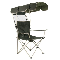 Armrest Furniture Ultralight Fashion Personalized Captain Tailgate Director Folding Chair With Canopy