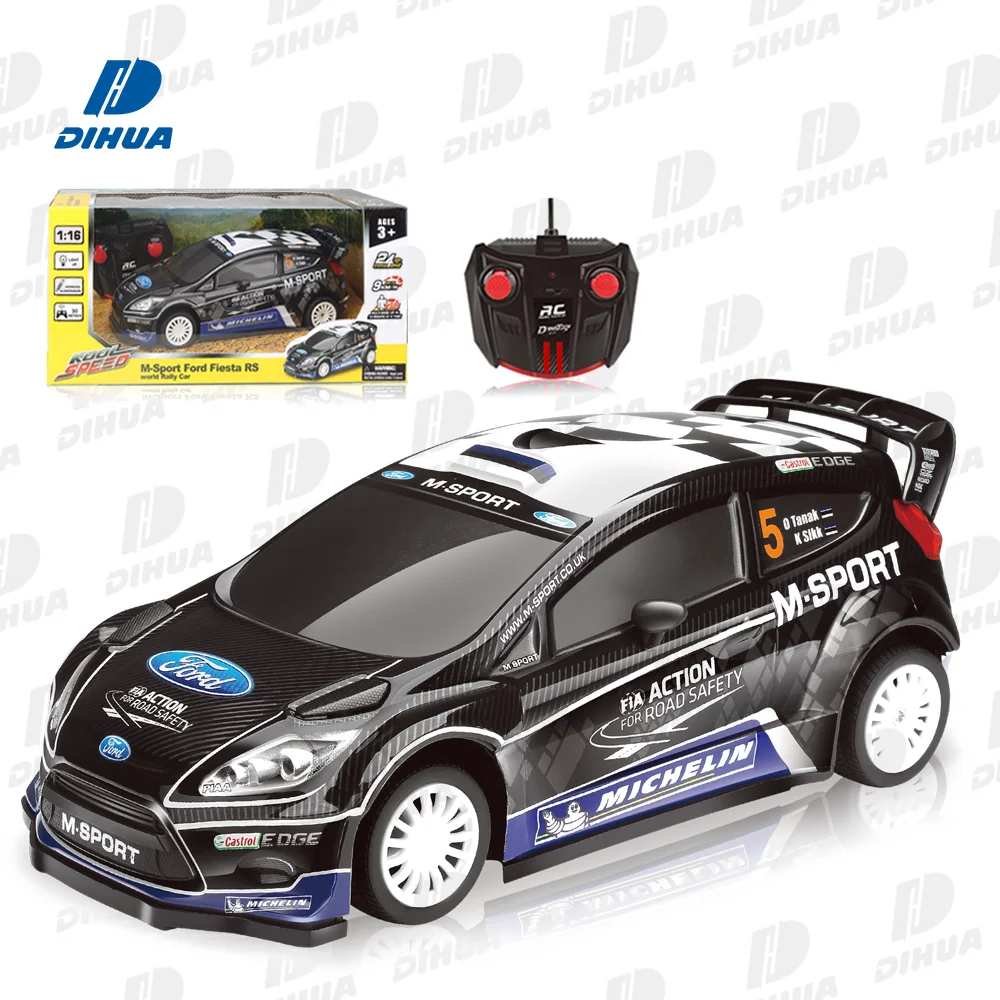 1:16 масштаб, вездеход, радиоуправляемая модель, игрушечный автомобиль, дистанционное управление 2,4 ГГц, M-SPORT FORD FIESTA RS, WRC, 4CH, гоночный автомобиль для детей