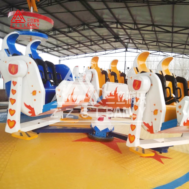 Outdoor Extreme Funfair Amusement Park Carousel Fun Rides Thrill Attraction Fairground Crazy Breakdance Break Dance For Sale