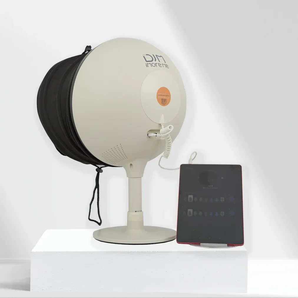 DJMportable 3d AI face skin Diagnostics analyzer facial Tester scanner magic face mirror  skin analysis machine with camera