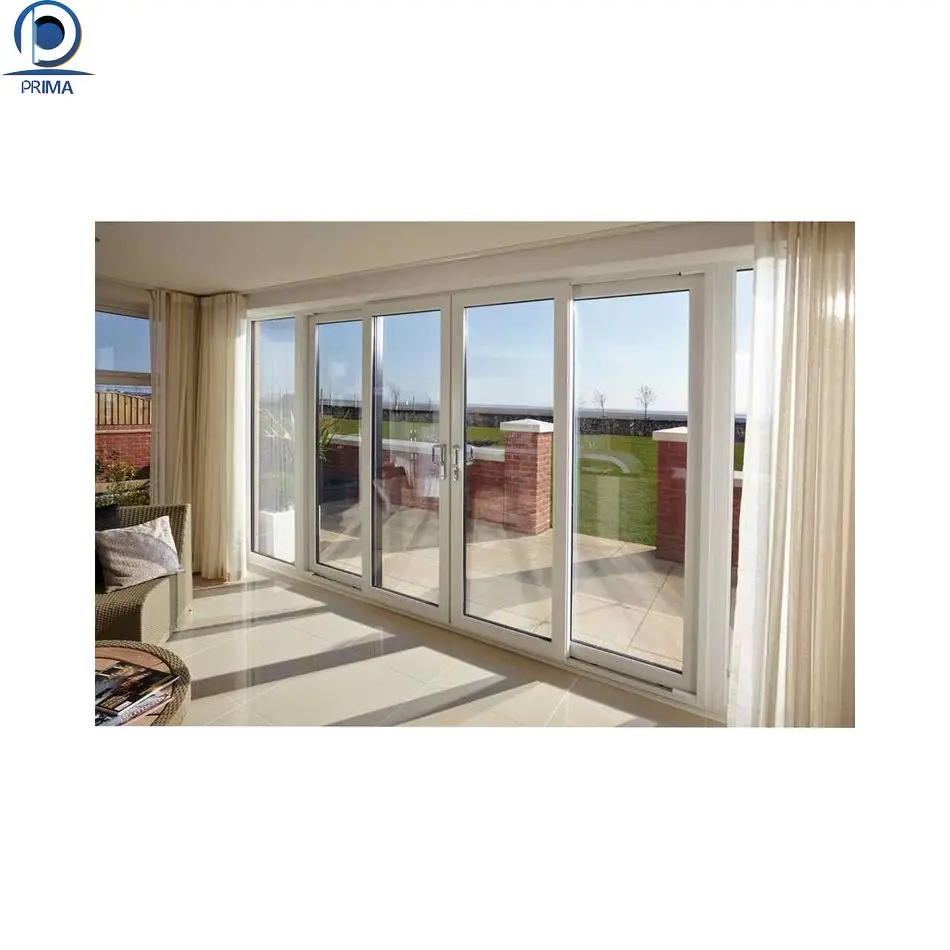 Simple Design High Quality Interior Office Small Basement Pvc Profile Window And Door Upvc Sliding Windows PRIMA