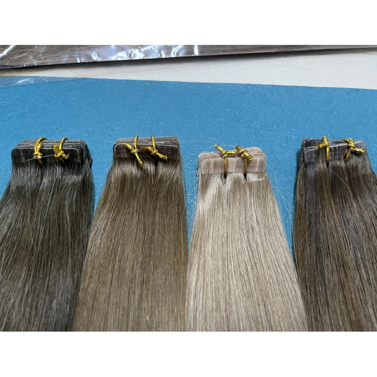 RH Virgin Cuticle Hair quality Slim Tape in Hair Extension Weft for middle east market