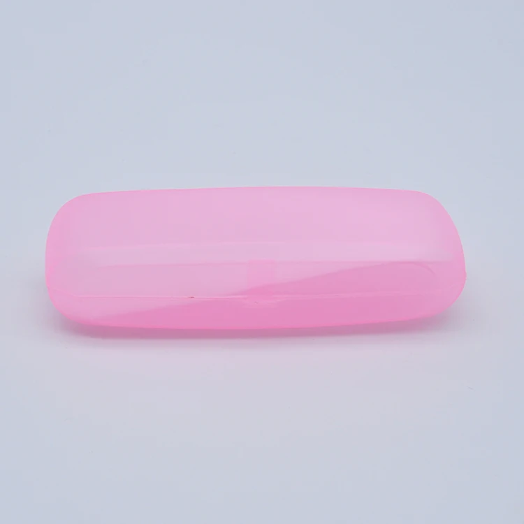 hard shell bamboo eyeglass gradient plastic  eva glasses case with logo