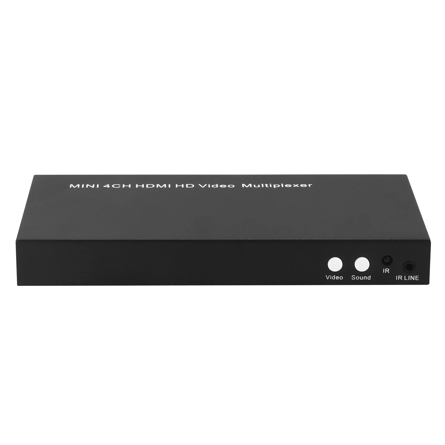 Newest 4 in 1 out Full HD 1080P HD splitter Switch 1080P Full HD Media Player Converter PC Laptop Video IR Control Splitters