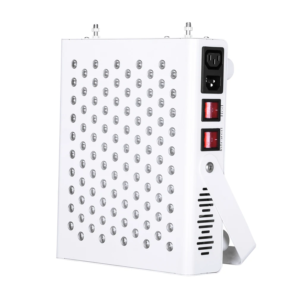 Handheld infrared 850nm and 660nm red therapy light panel portable infrared red light panel device