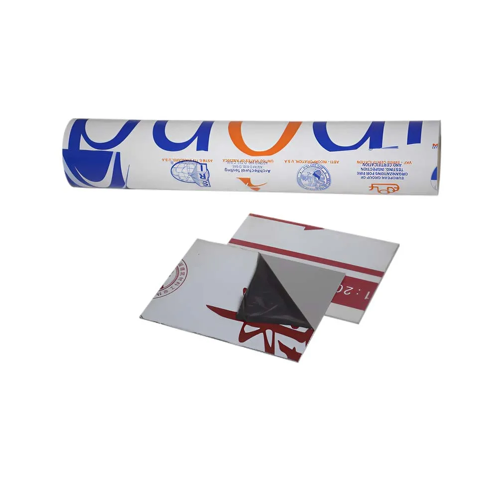 Wholesale Low Price Black And White Adhesive Pe Protective Film For Aluminum Veneer