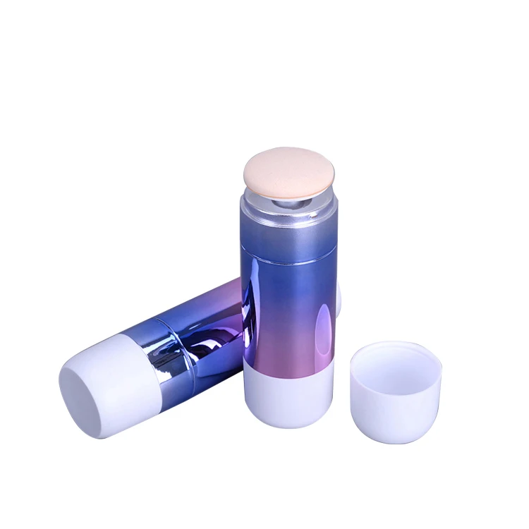 Makeup Empty Wholesale Pressed Cosmetic BB cream Packaging Case Container Tube with Sponge Applicator
