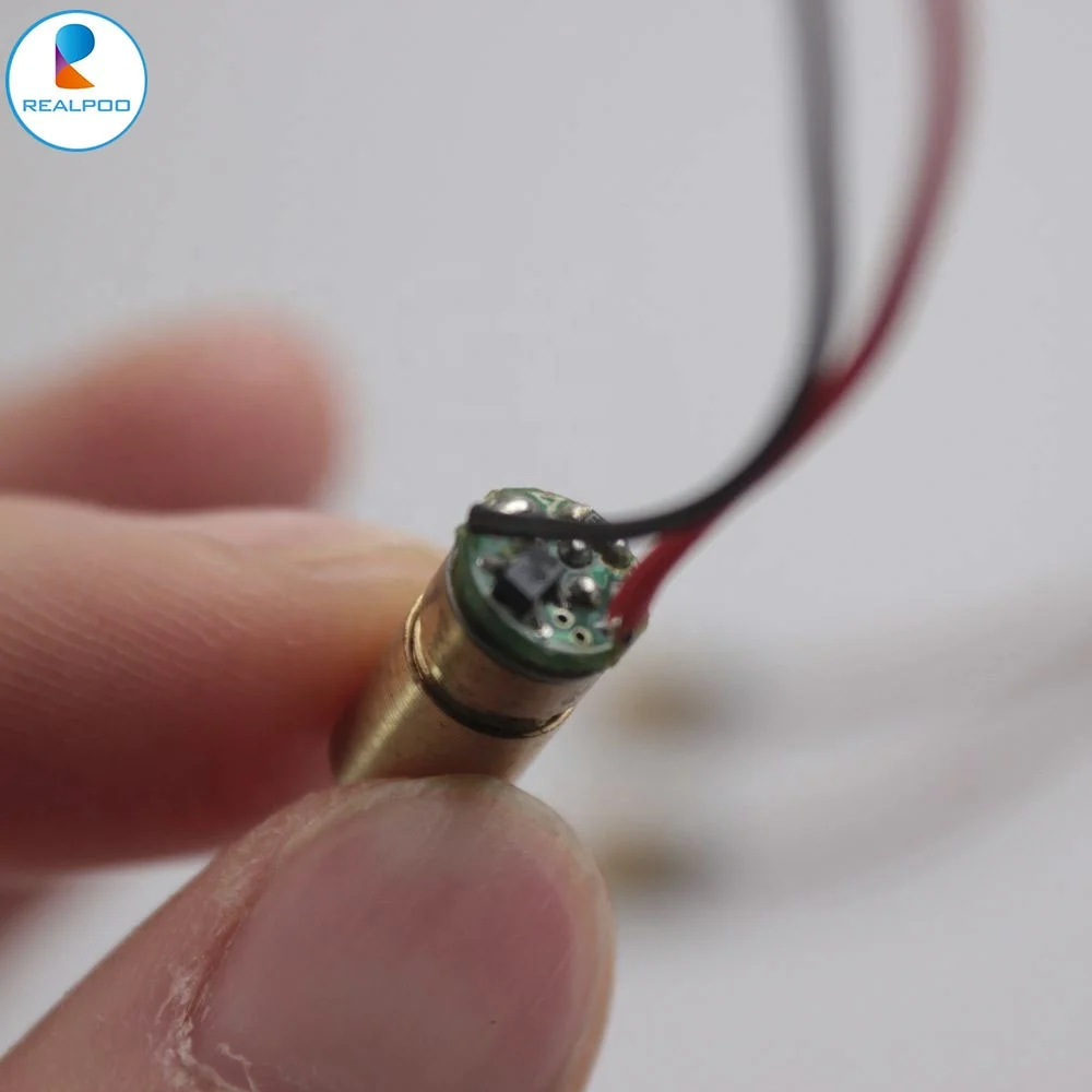 Mini size 6x12mm red 650nm dot 5mw laser module