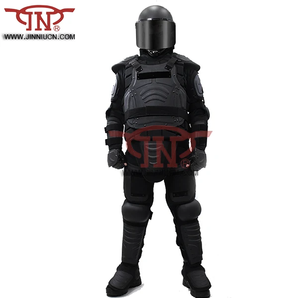 Anti riot control fullbody protection gear suit with helmet for Military