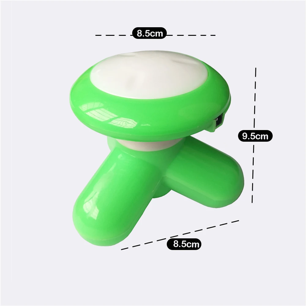 Portable Mini Wave Vibrating Massager Battery Usb Electric Handled Full Body Massage battery electric USB mini massager