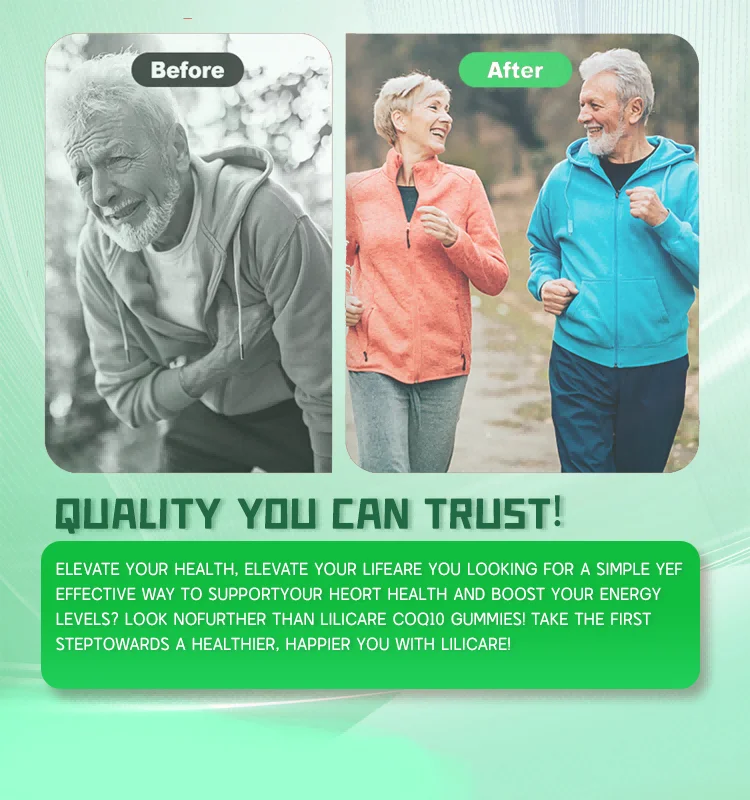 Amazon Hot Sale Co Q-10 Heart Health Vitamins OEM Customized Halal Gummies Candy Softgel Capsule Adults Heart Guard Booster