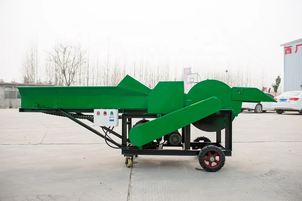 High Efficiency Grass Chopper Straw Crusher Corn Sliage Chaff Cutter Machine