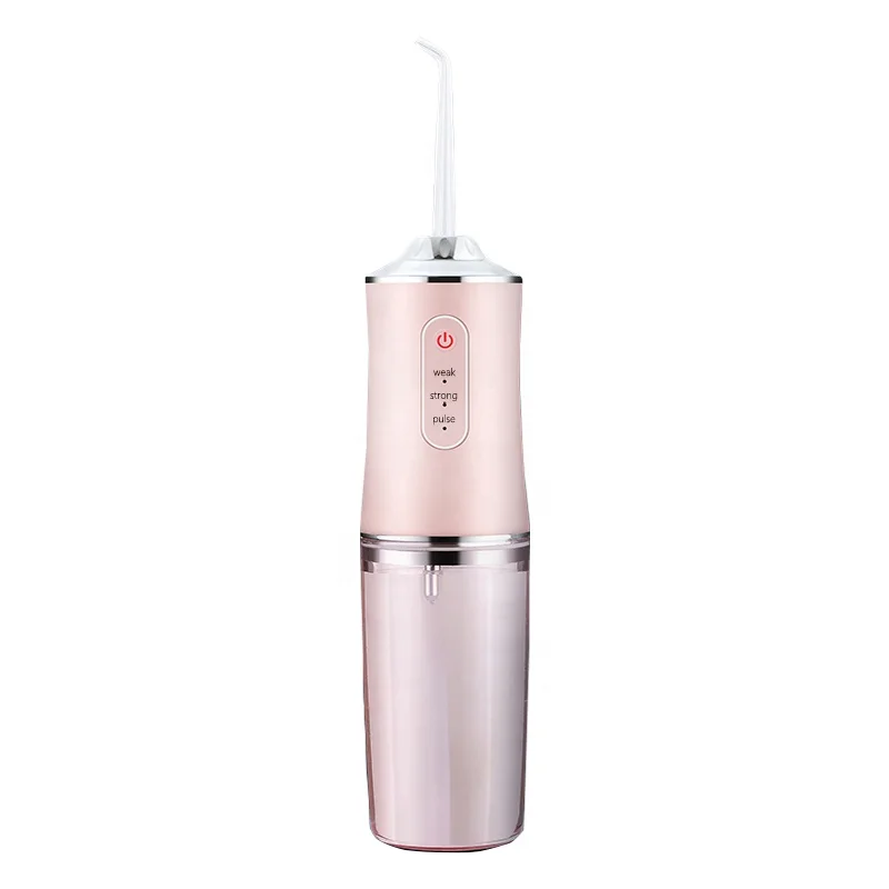 Free Logo Factory Professional OEM Mini Electric Portable oral irrigator water flosser dental cleaner