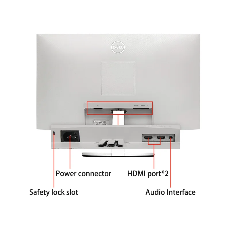 E-sports PC Monitor for Dell S2721H 27inch Wide Angle Ultra-slim Display Screen LED AV Entertainment Business Office Monitors